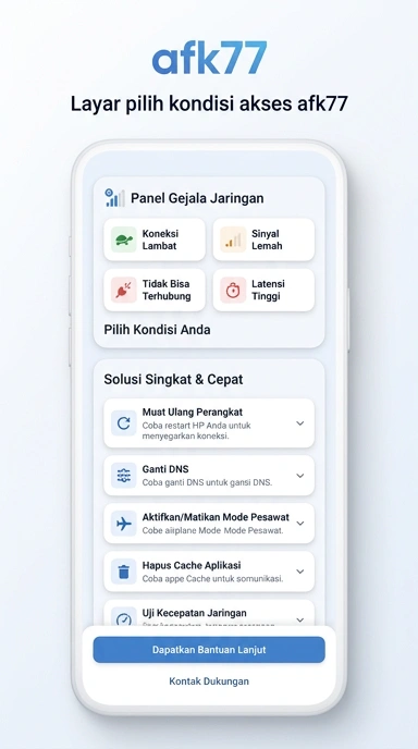 Halaman Link Alternatif afk77 untuk Pengguna Android