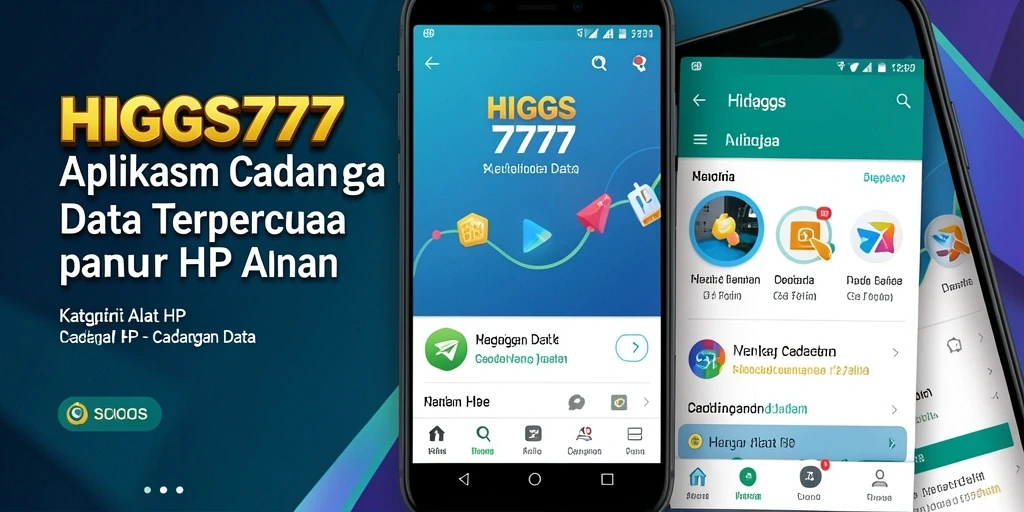 Tampilan antarmuka aplikasi HIGGS777 yang user-friendly dan fungsional.