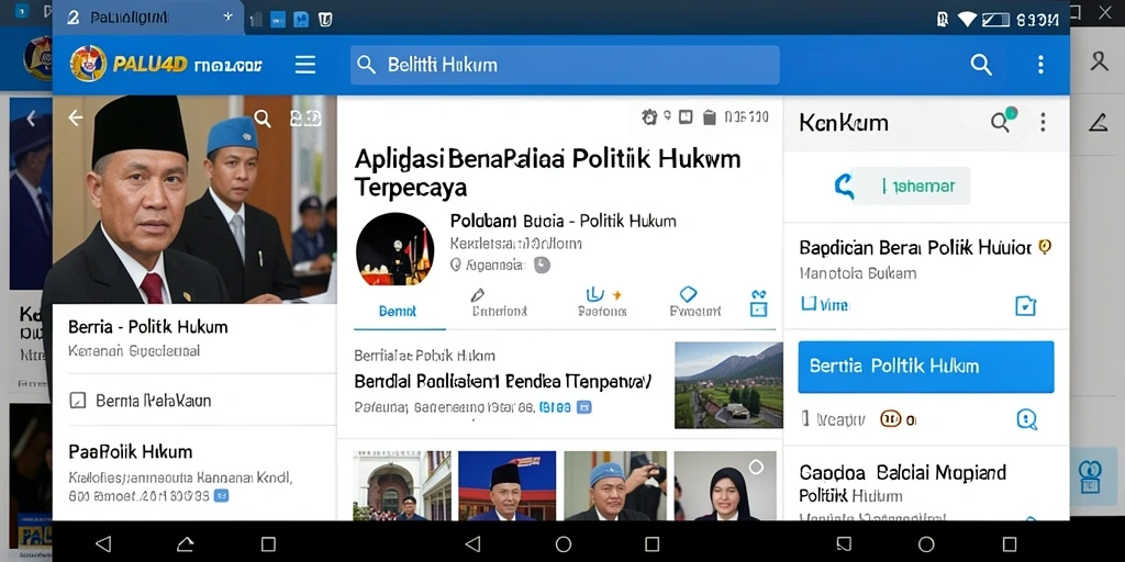 Tampilan antarmuka aplikasi PALU4D yang informatif dan modern.